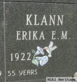 Erika E M Klann