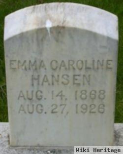 Emma Caroline Hansen