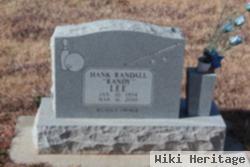 Hank Randall "randy" Lee