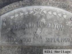 Gerald B Walton