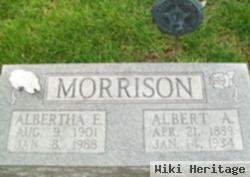 Albert A Morrison