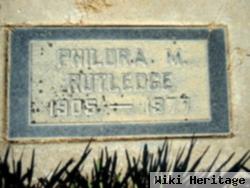 Philora M Rutledge