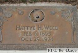 Hattye H. Weed