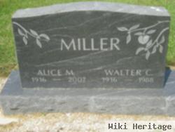 Walter C Miller