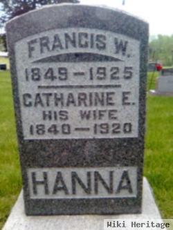 Francis W Hanna