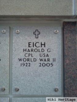 Harold G Eich