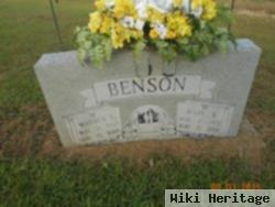 Warren G Benson