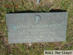 Walter B Patterson