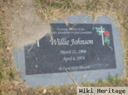 Willie Johnson