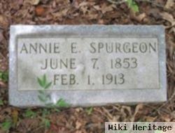Annie E Spurgeon