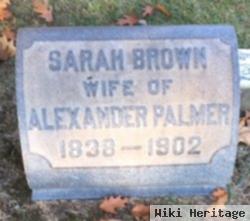 Sarah Brown Palmer