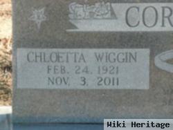 Chloetta Marie Wiggin Cordell