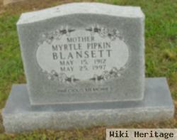 Myrtle Pipkin Blansett