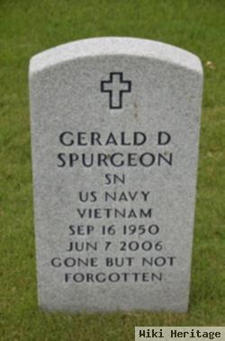 Gerald D Spurgeon