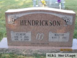 Mattie Hendrickson