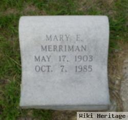 Mary E. Marriman