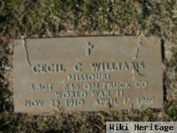 Cecil C Williams