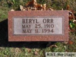 Beryl Wood Orr