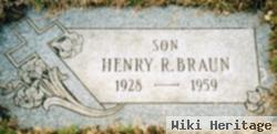 Henry Raymond "bud" Braun