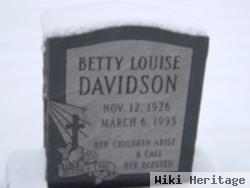 Betty Louise Davidson