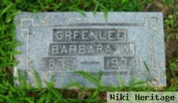 Barbara Wilson Enlow Greenlee