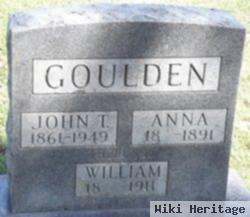 John T Goulden