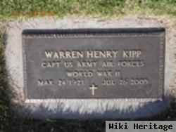 Capt Warren Henry Kipp