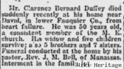 Clarence Bernard Duffey