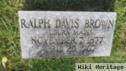 Ralph Davis Brown