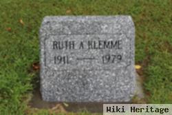 Ruth A Klemme