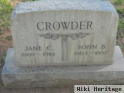 Jane C Crowder