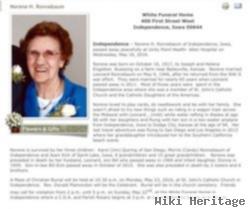 Norene Helen Buessing Ronnebaum