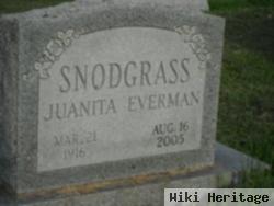 Juanita L. "sis" Everman Snodgrass