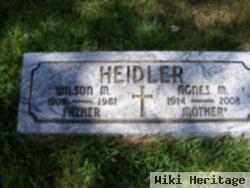 Wilson M Heidler