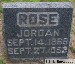 Rosella "rose" Jordan