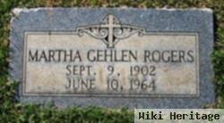 Martha Marie Gehlen Rogers