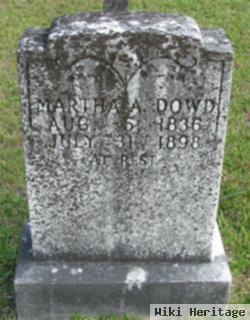 Martha A Mcmillan Dowd