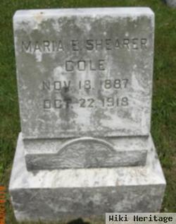 Maria E. Shearer Cole