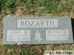 John W Bozarth