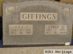 Alice T. Hollister Gittings