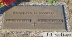 Frances G Howell