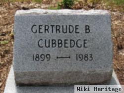 Gertrude B. Cubbedge