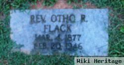 Rev Otho Remus G. Flack