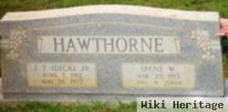 J. T. "dick" Hawthorne, Jr