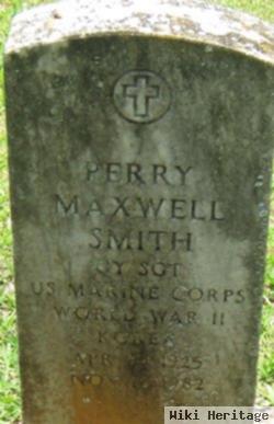 Sgt Perry Maxwell Smith