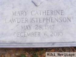 Mary Catherine "kitty" Lawder Stephenson