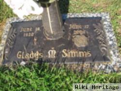 Gladys M Simms