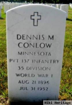 Pvt Dennis M Conlow