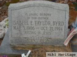 Isabell E Taylor Byrd