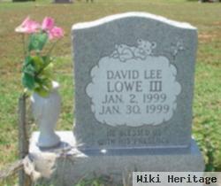 David Lee Lowe, Iii